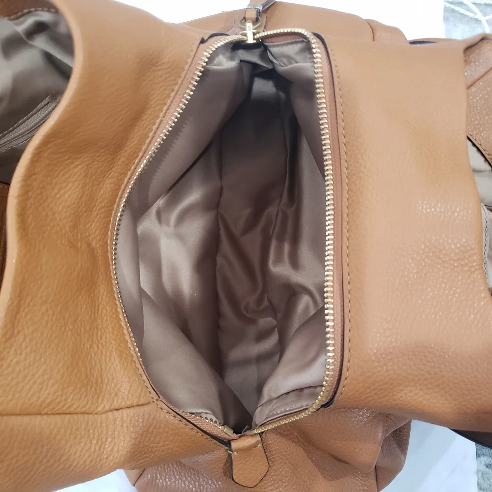 Coach Tan Leather Tote - Picture 6 of 16